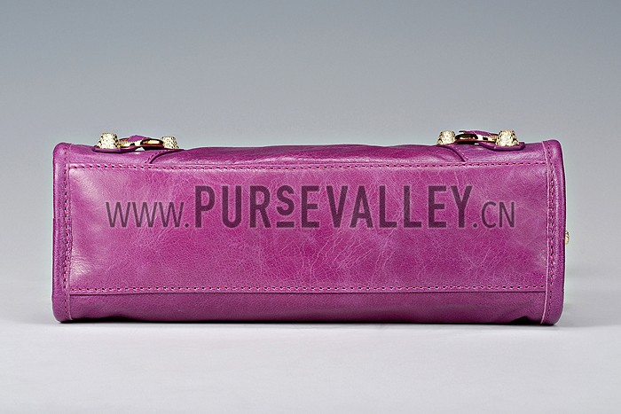 Balenciaga Mini City Bag Magenta 607846