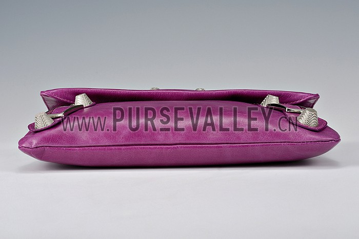 Balenciaga Giant 12 Envelope Clutch Magenta 607853