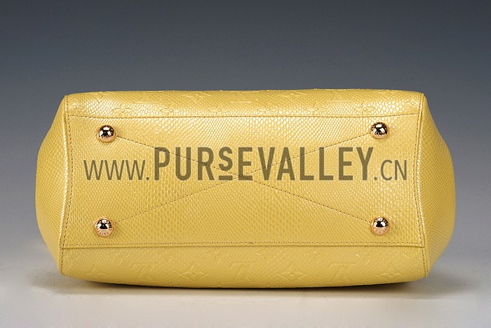 Louis Vuitton Montaigne Empreinte BB Citrine 607871