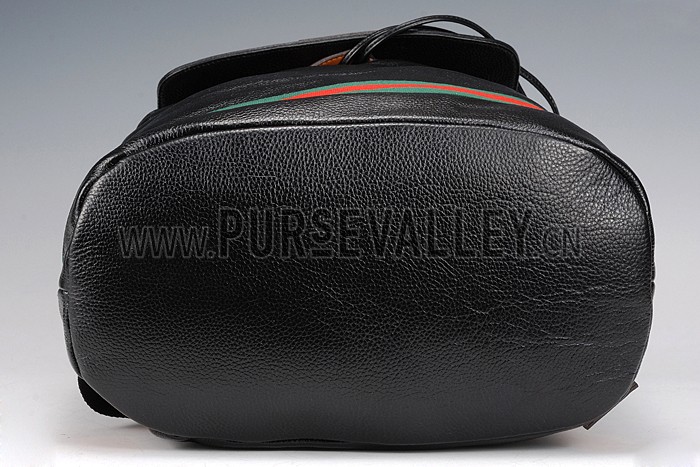 Gucci Web Backpack Black 607927