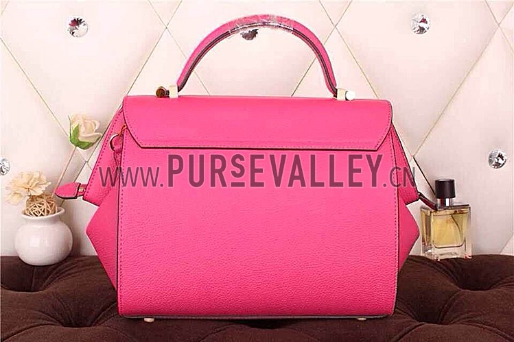 Hermes Stirrup Shoulder Bag Pink 608100