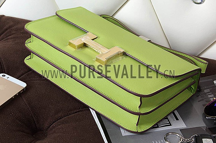 Hermes Constance Elan Apple Green 608123