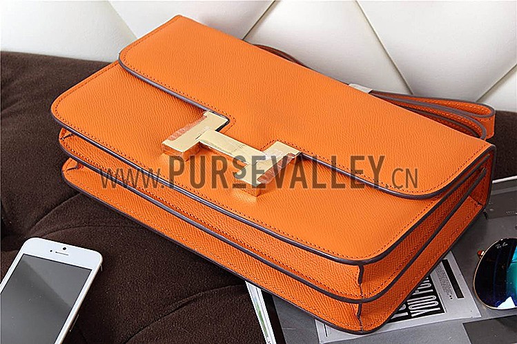 Hermes Constance Elan Orange 608124