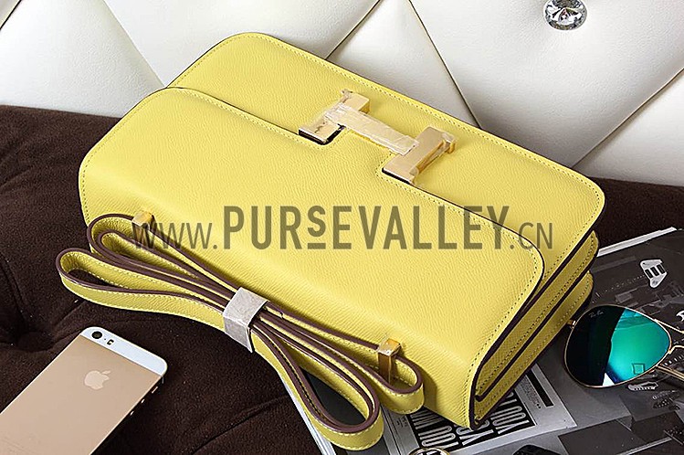 Hermes Constance Elan Yellow 608131