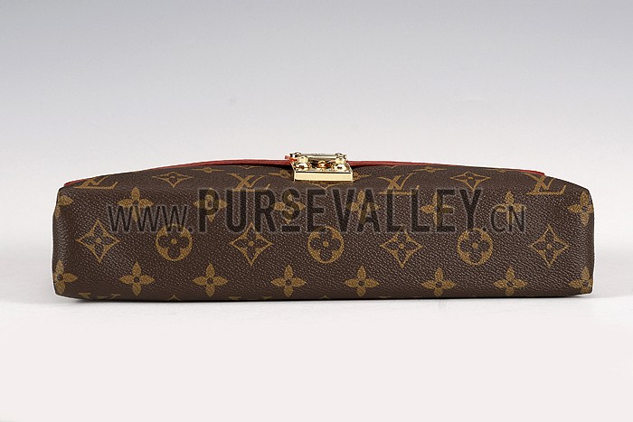 Louis Vuitton Pallas Chain Bag Dark Red 608252