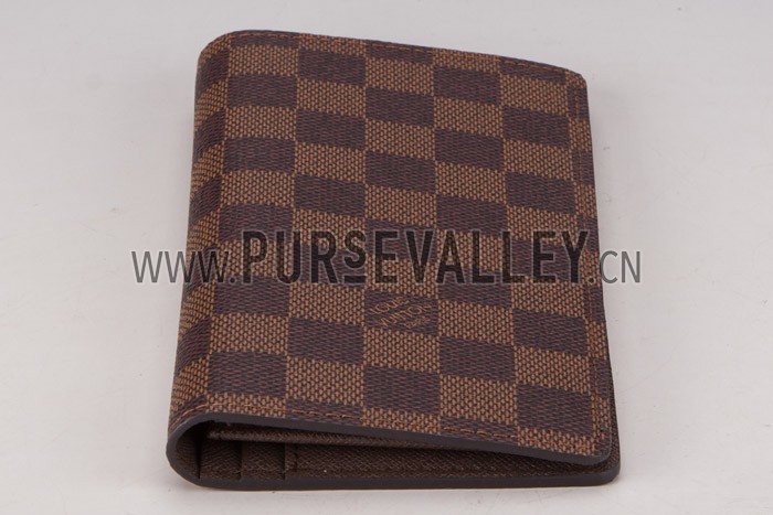 Louis Vuitton Damier Ebene Credit Card Holder 607274