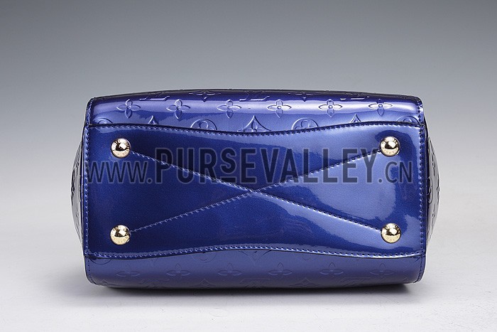 Louis Vuitton Monogram Vernis Montana Blue 607365