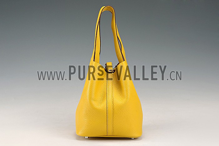 Hermes Picotin MM Yellow 607504