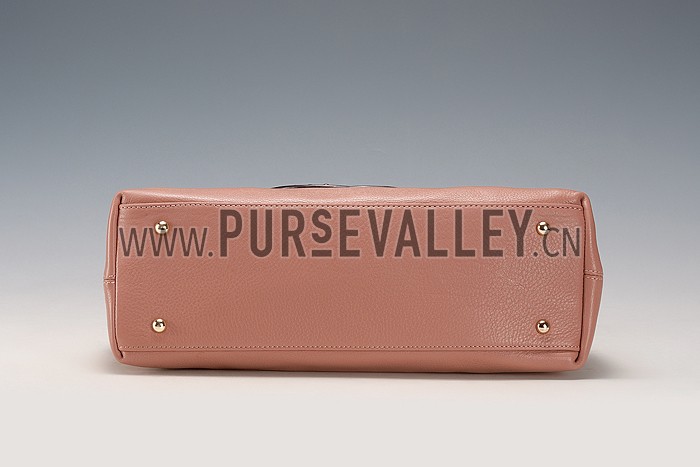 Gucci Soho Studded Shoulder Bag Light Pink