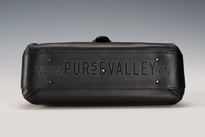 Gucci Interlocking Large Shoulder Bag Black