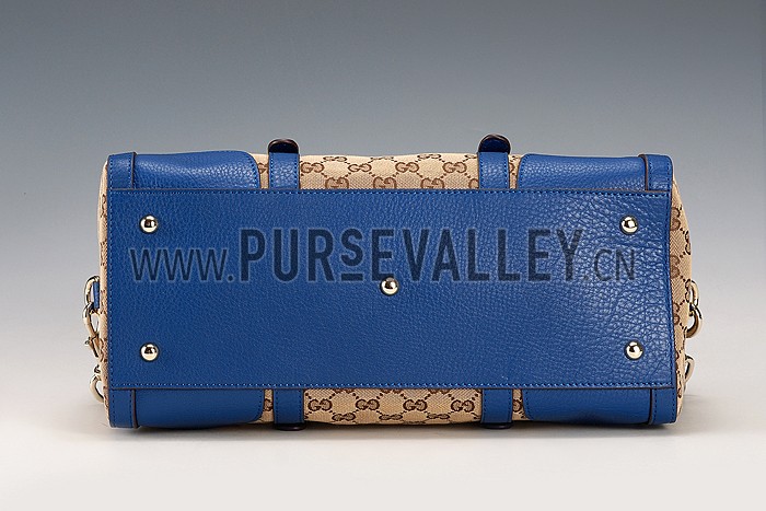 Gucci GG Classic Top Handle Bag Blue