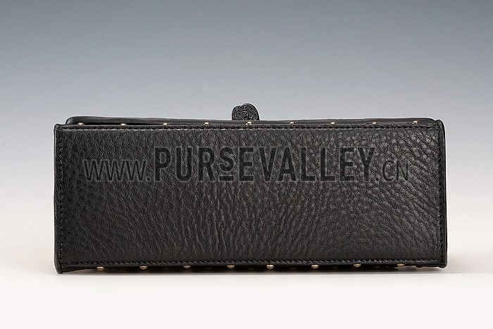 Gucci Miss Bamboo Studded Bag Black