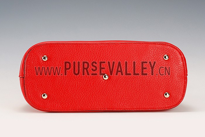 Gucci Bright Leather Bag Red