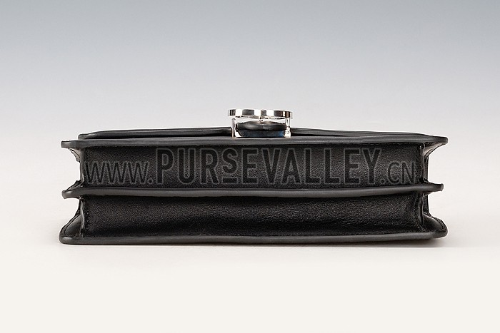 Gucci Interlocking Shoulder Bag Black