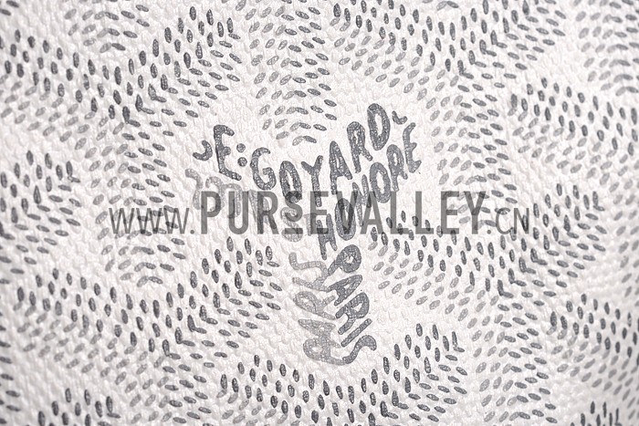 Goyard St Louis Tote White