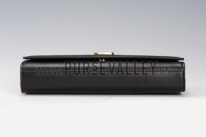 Saint Laurent Classic Monogram Clutch Black 608321