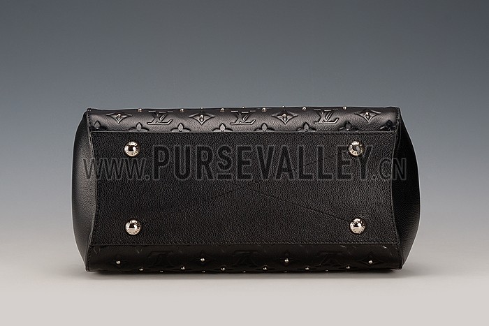 Louis Vuitton Montaigne Empreinte Studs BB Black