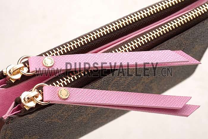 Louis Vuitton Adele Compact Wallet Pink