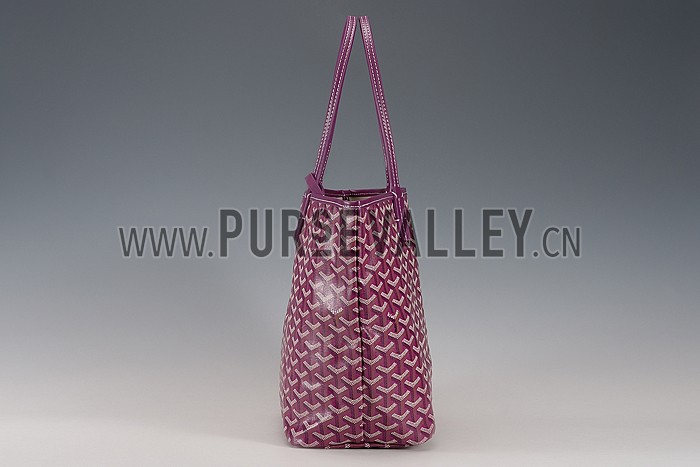 Goyard St Louis Tote Plum