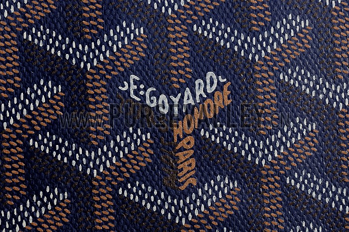 Goyard St Louis Tote Navy Blue