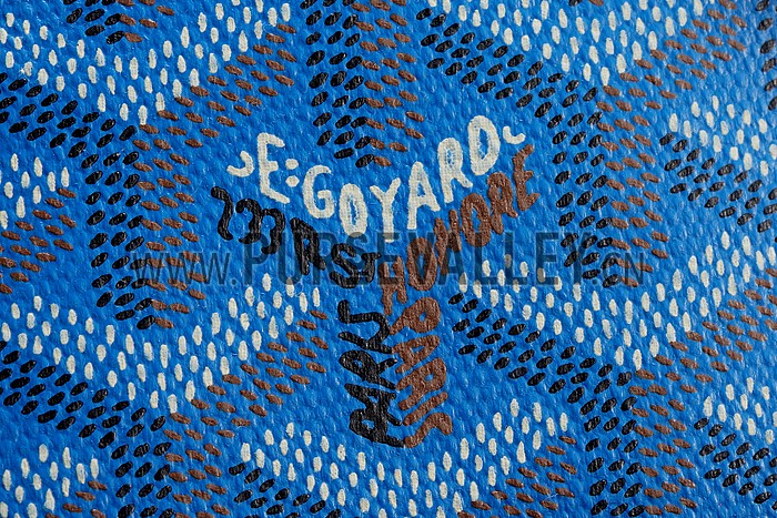 Goyard St Louis Tote Light Blue