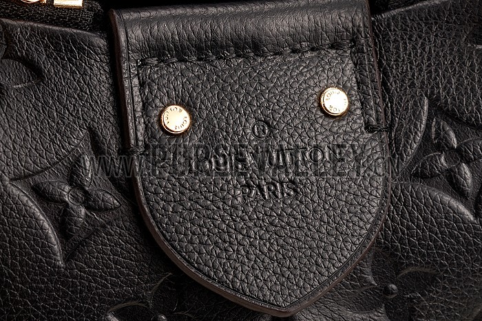 Louis Vuitton Mazarine Empreinte PM Bag Black