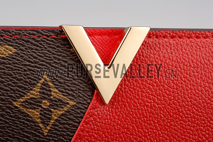 Louis Vuitton Monogram Kimono Wallet Red 18926648