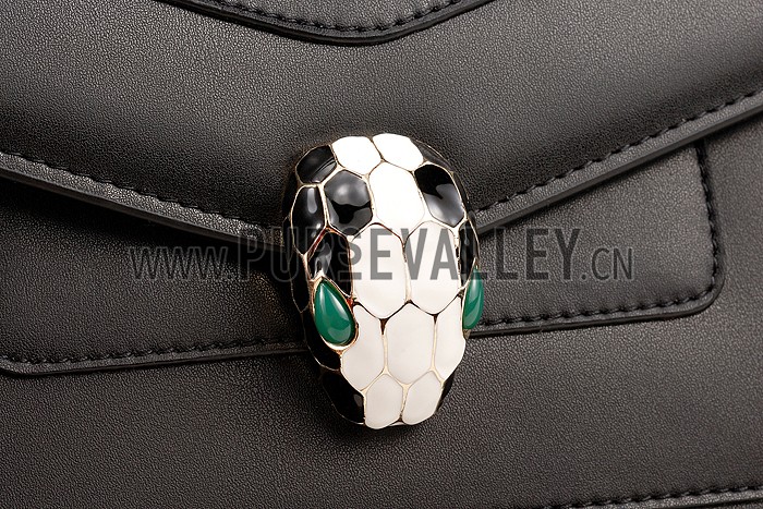 Bvlgari Serpenti Forever Bag Black