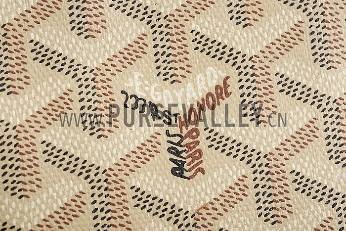 Goyard St Louis Tote Beige
