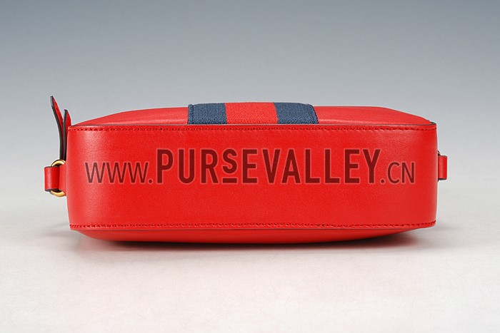 Gucci Bee Detail Red Leather Bag