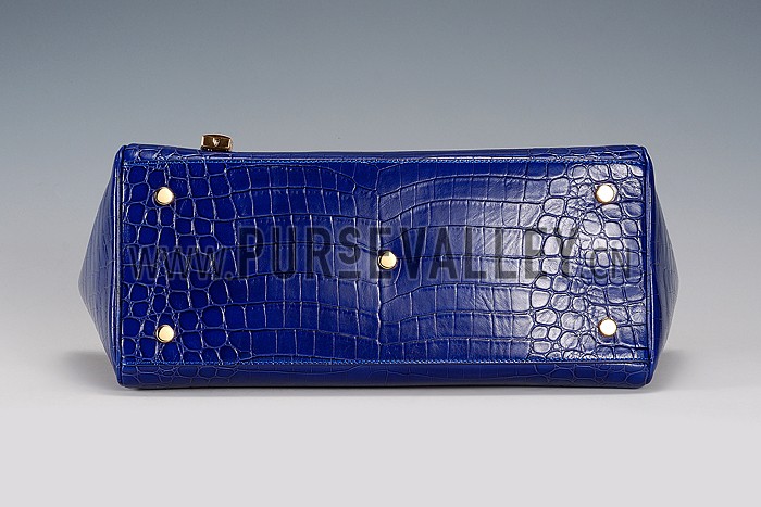 Tom Ford Natalia Alligator Doctor Blue Bag