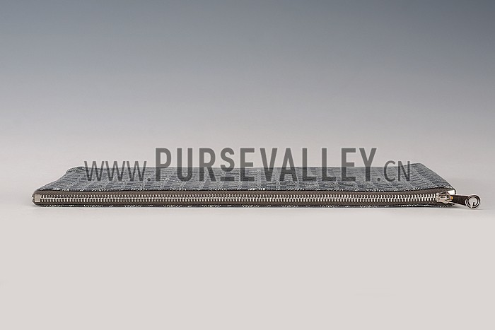 Goyard Zipped Pouch Grey