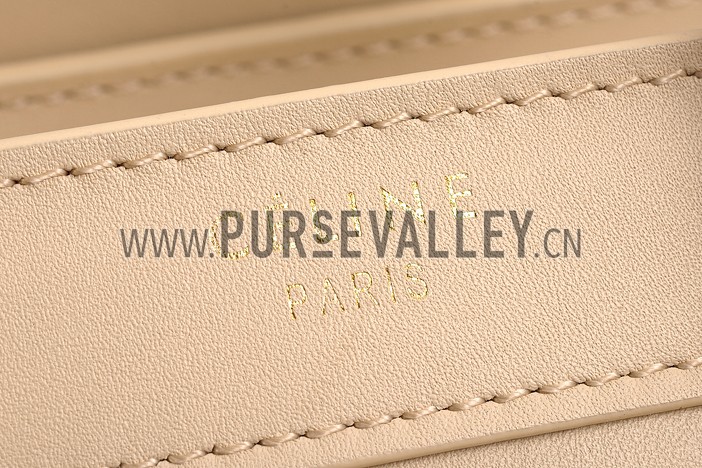 Celine Nano Luggage Beige