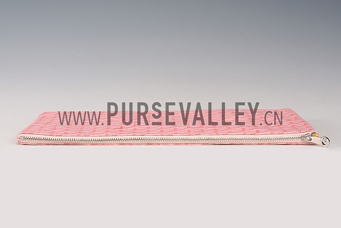 Goyard Zipped Pouch Pink