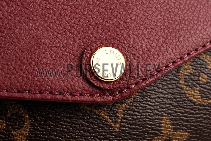 Louis Vuitton Monogram Twinset Dark Red