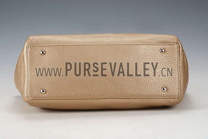 Gucci Soho Top Handle Bag Gold