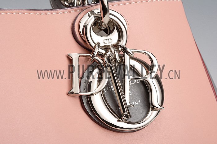 Diorissimo Medium Pink And Grey City Bag