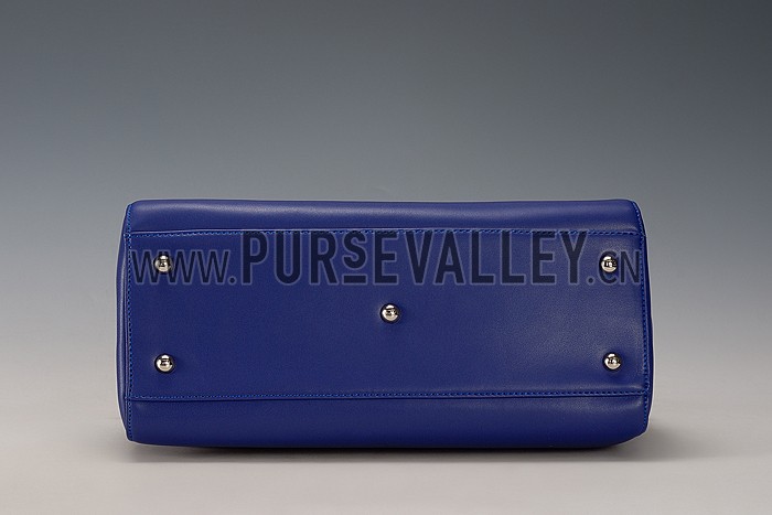 Fendi Peekaboo Medium Blue Bag