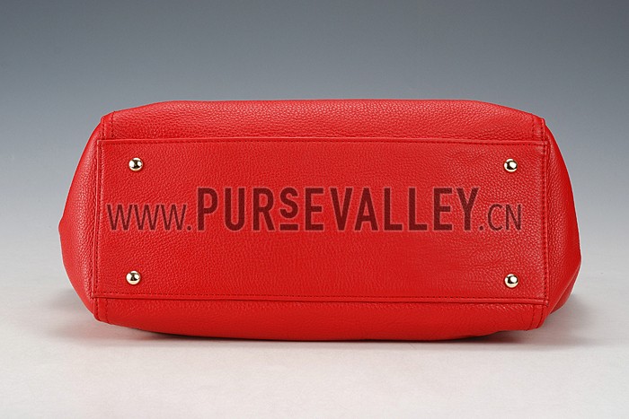 Gucci Soho Top Handle Bag Red