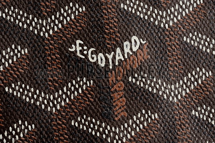 Goyard St Louis Tote Brown
