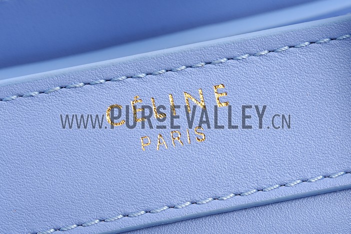 Celine Nano Luggage Light Blue