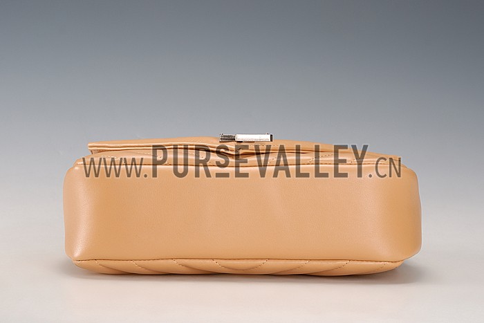 Saint Laurent College Matelasse Medium Bag Beige