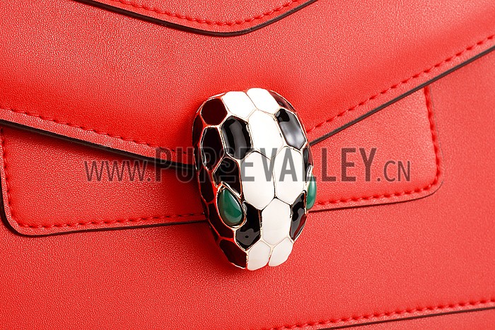 Bvlgari Serpenti Forever Bag Red