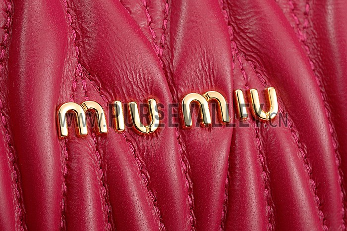 Miu Miu Matelasse Doctor Rose Pink Bag