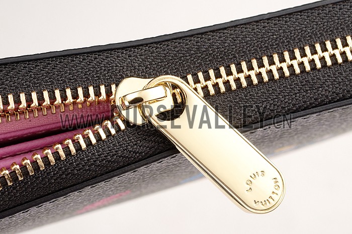 Louis Vuitton Damier Graphite Evasion Zippy Wallet