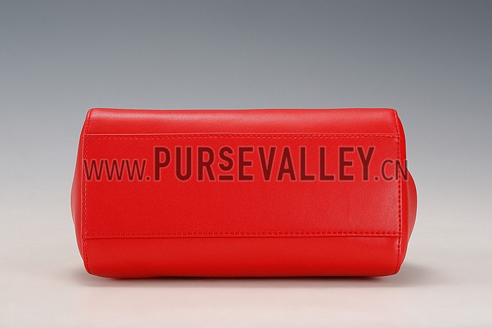 Fendi Peekaboo Mini Red Bag