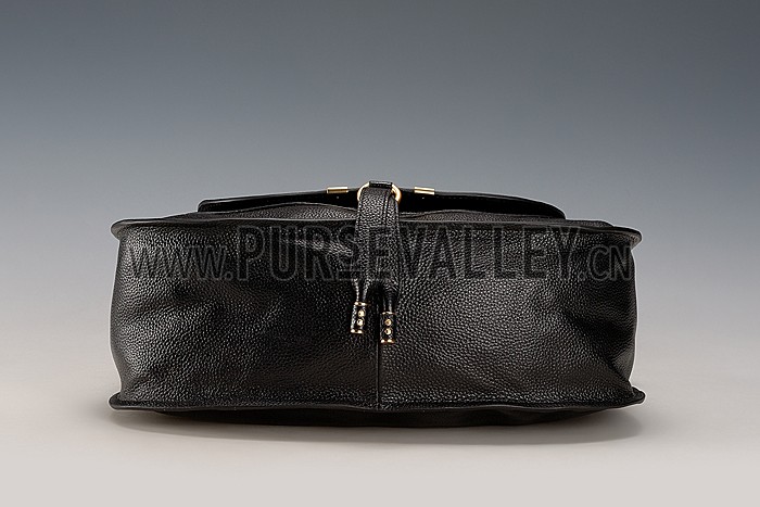Chloe Marcie Satchel Crossbody Bag Black