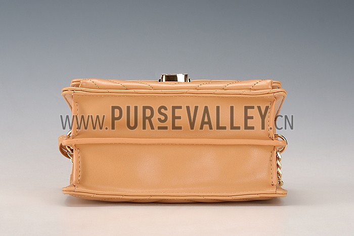 Saint Laurent High School Matelasse Medium Bag Beige