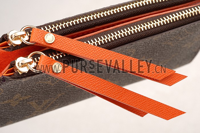 Louis Vuitton Adele Compact Wallet Orange