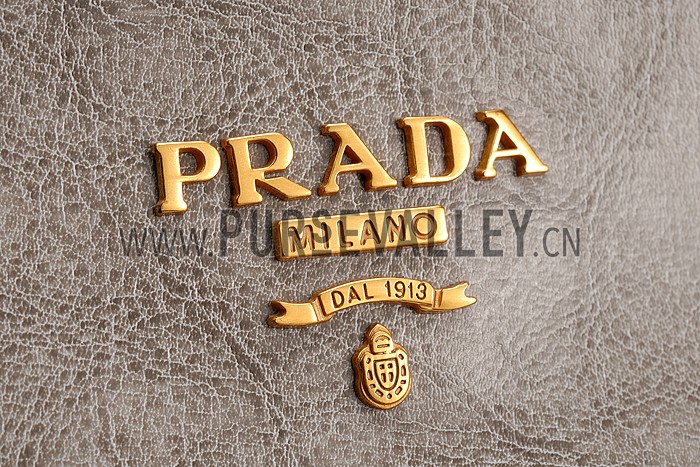 Prada Classic Satchel Grey